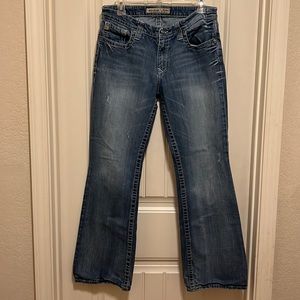 Big Star Maddie mid rise blue jeans size 30S